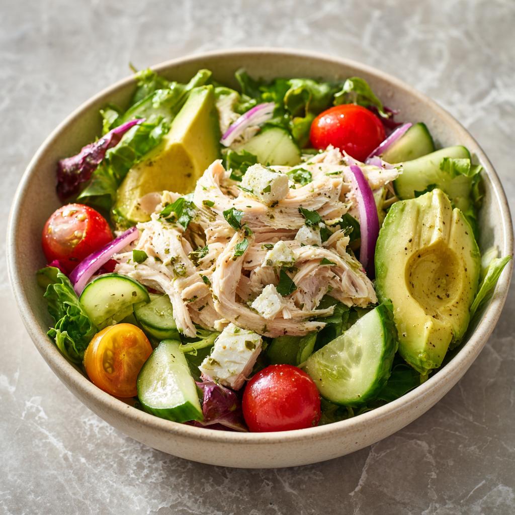 Rotisserie-Hühnchensalat