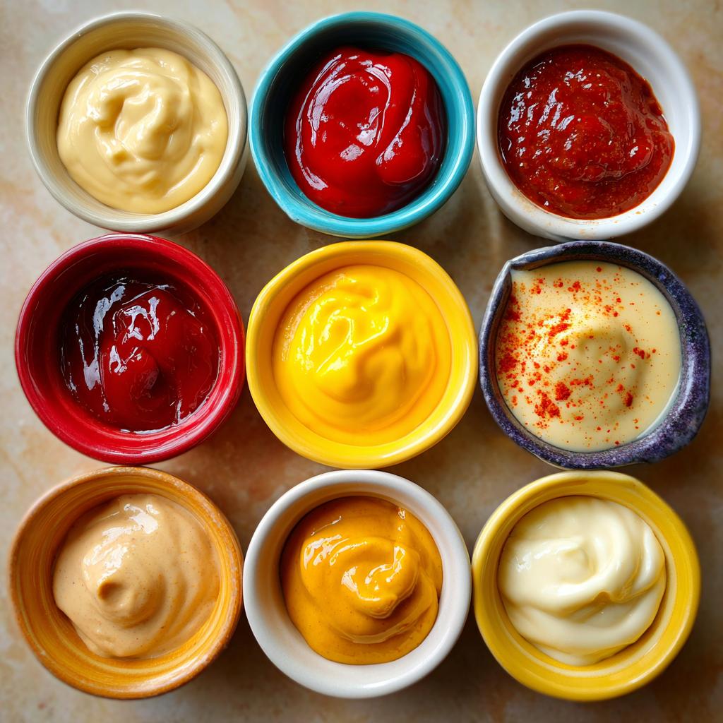 Saucenauswahl für Chicken Nuggets - detail 1