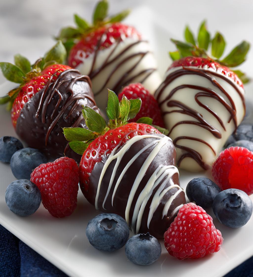 Schokoladenüberzogene Beeren - detail 1