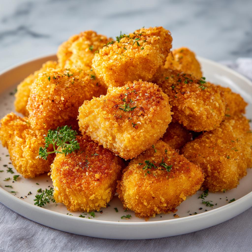 Selbstgemachte Chicken Nuggets