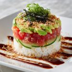 Spicy Tuna Sushi Stack
