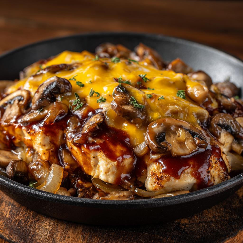 Texas Roadhouse Smothered Chicken - detail 1