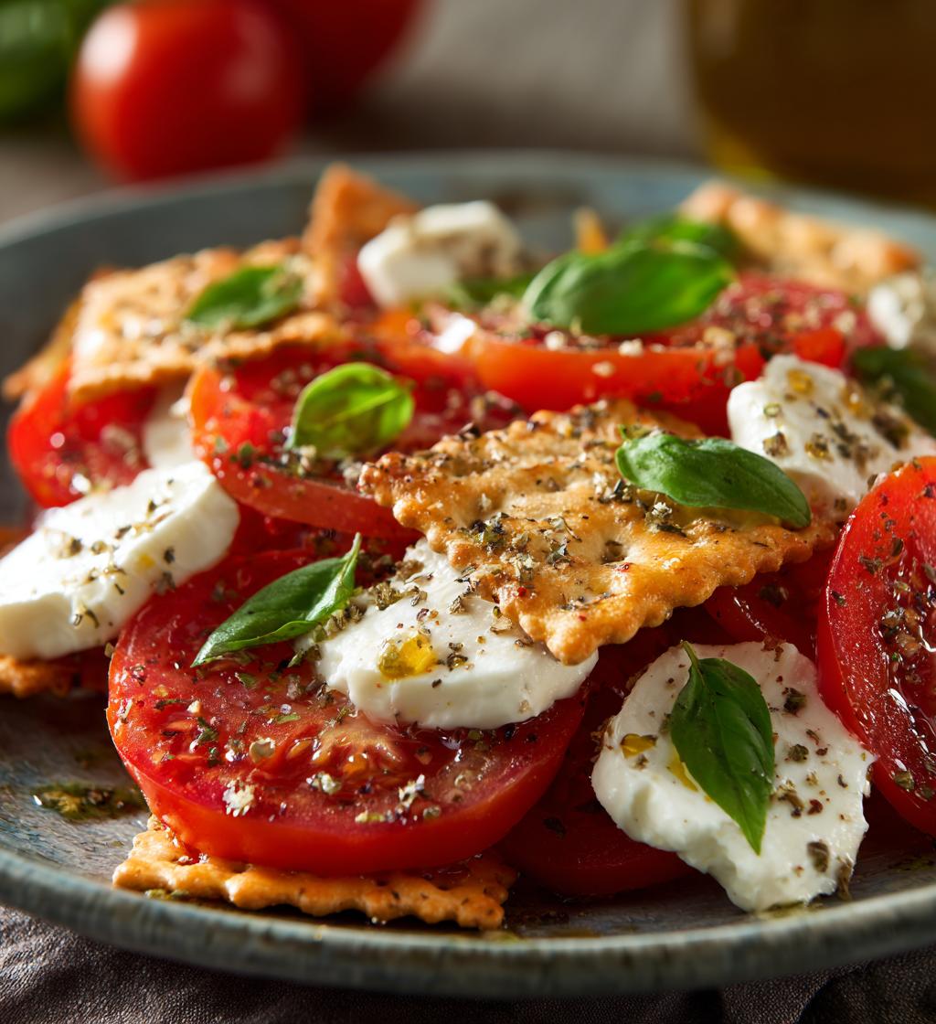Tomaten-Cracker-Salat