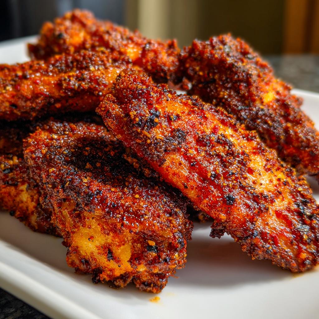 Trockenmarinade für Hähnchenflügel