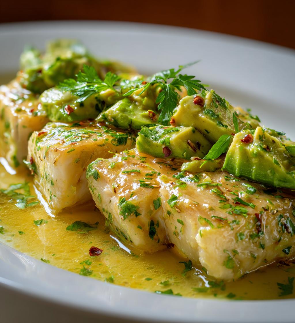Tropischer Kokos-Limetten-Fisch mit cremiger Avocado-Salsa - detail 1