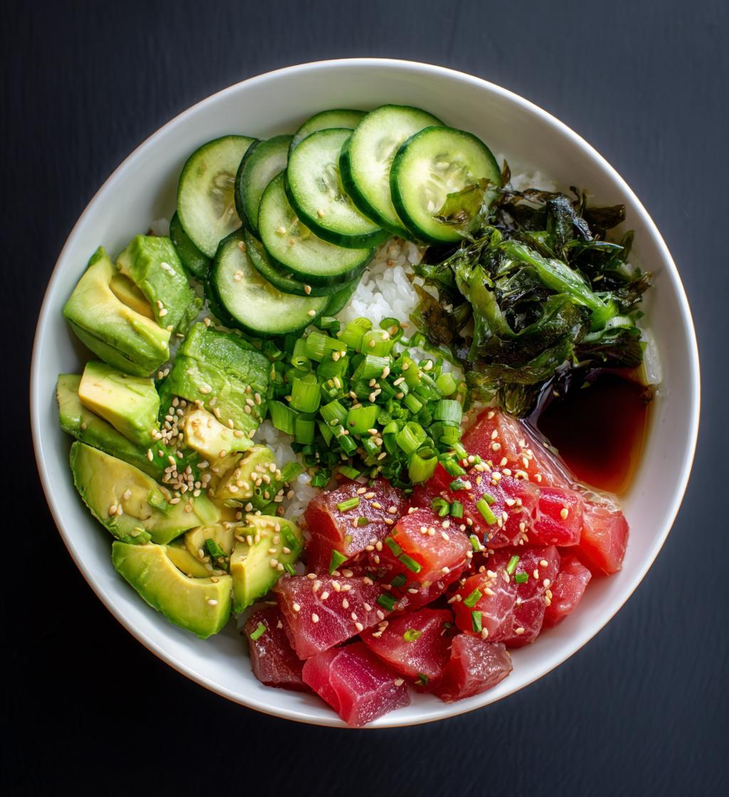 Tuna Poke Bowl - detail 1