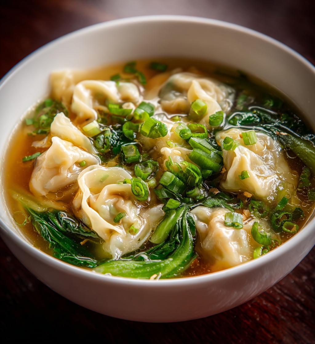 Wonton-Suppe