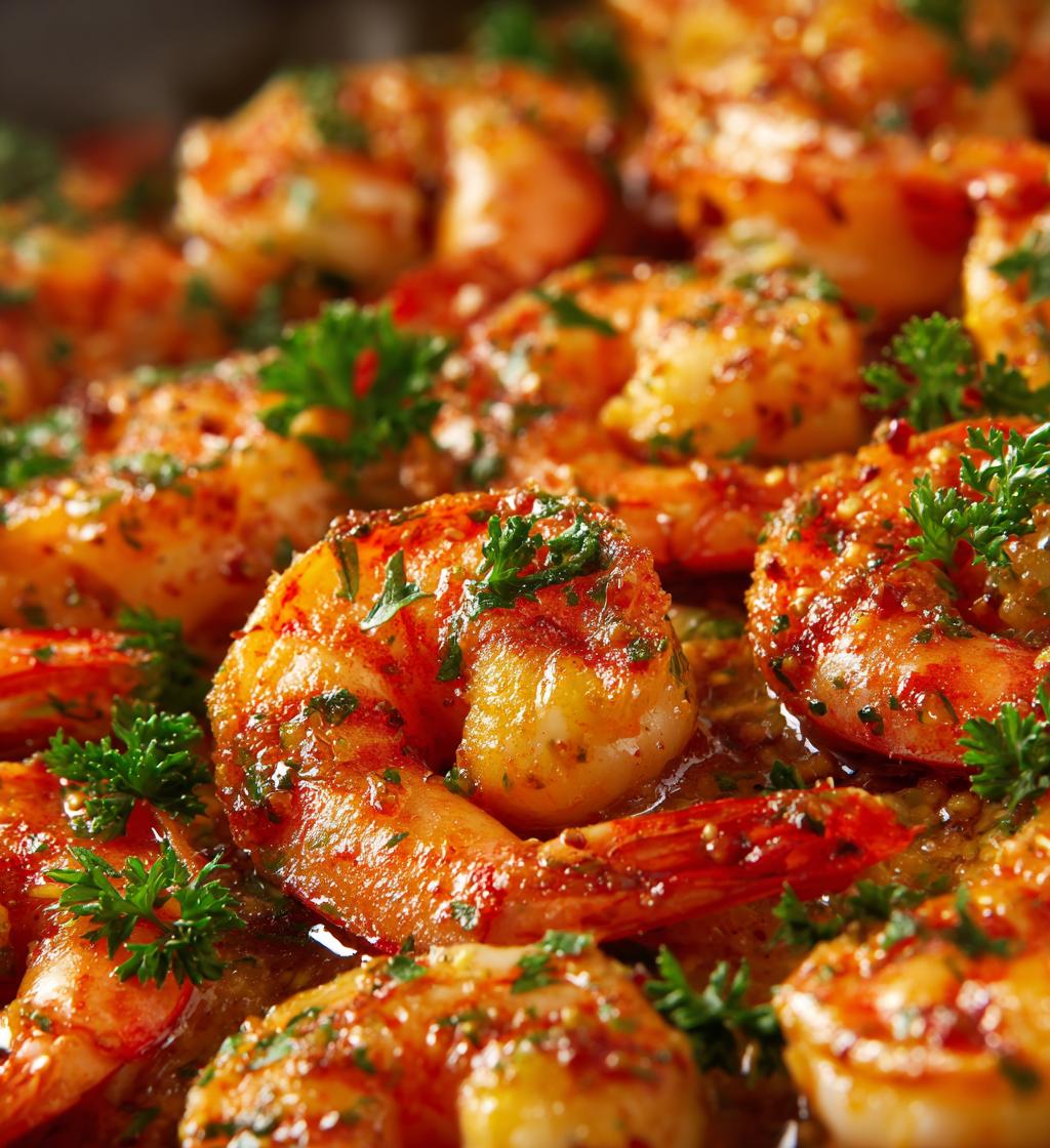 Würzige Gebackene Garnelen - detail 1