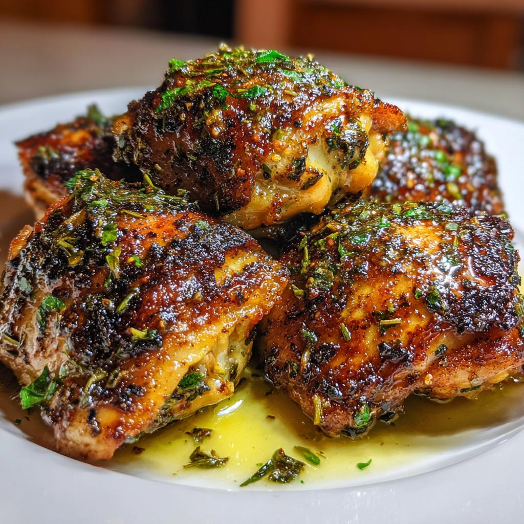 Würzige Kräuter-Hähnchenschenkel