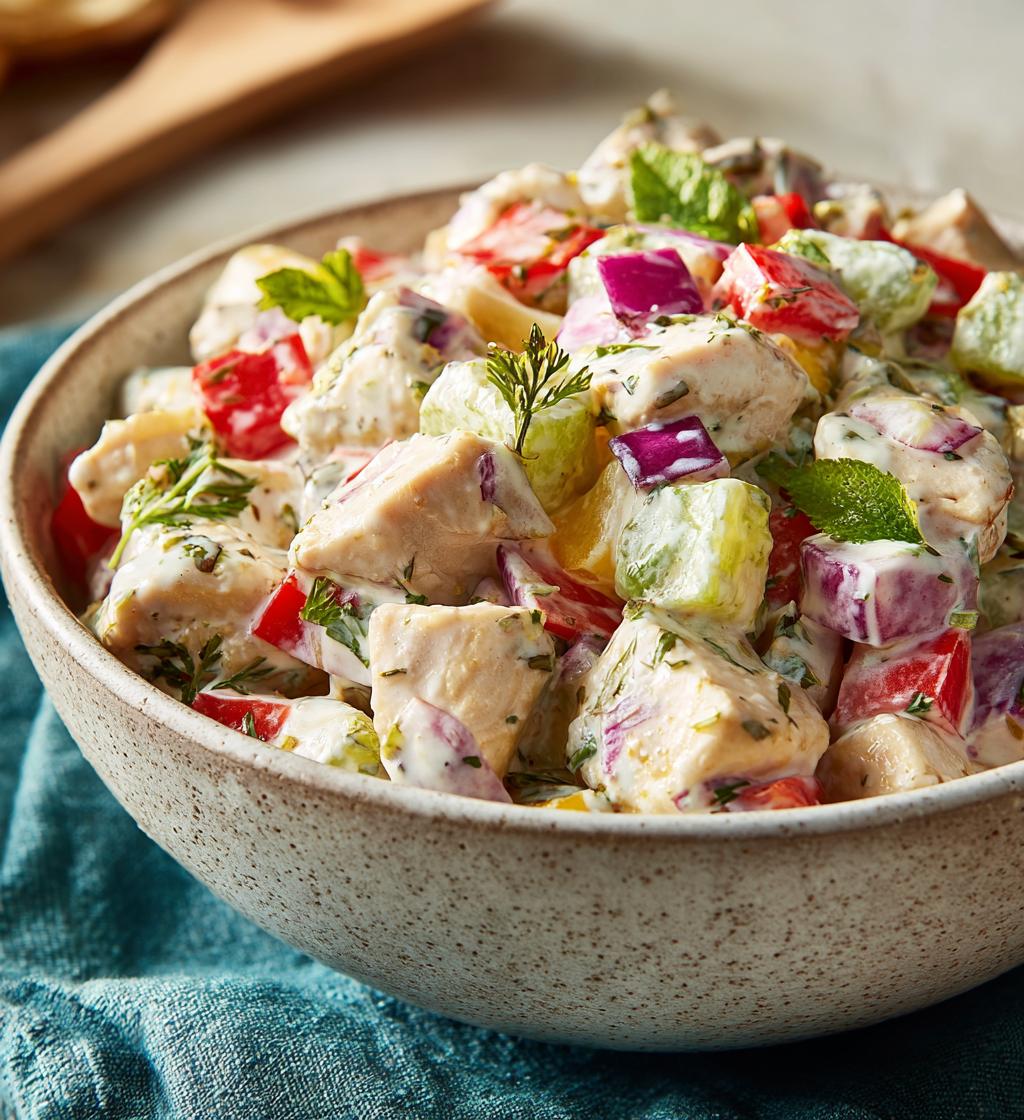 Würziger Hühnersalat - detail 1