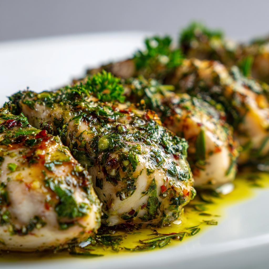 Zesty Kräuter-Hühnchen-Marinade