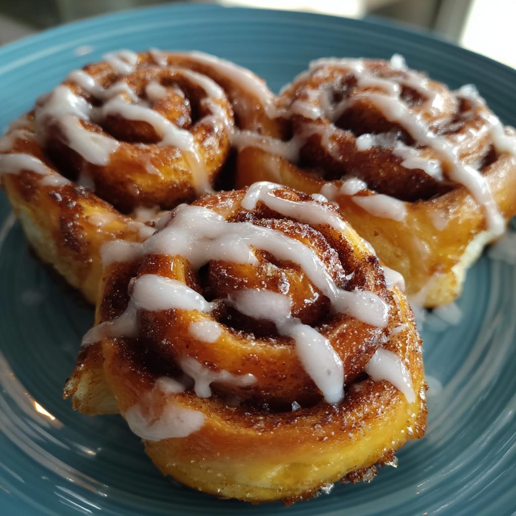 Zimtrollen aus der Heißluftfritteuse