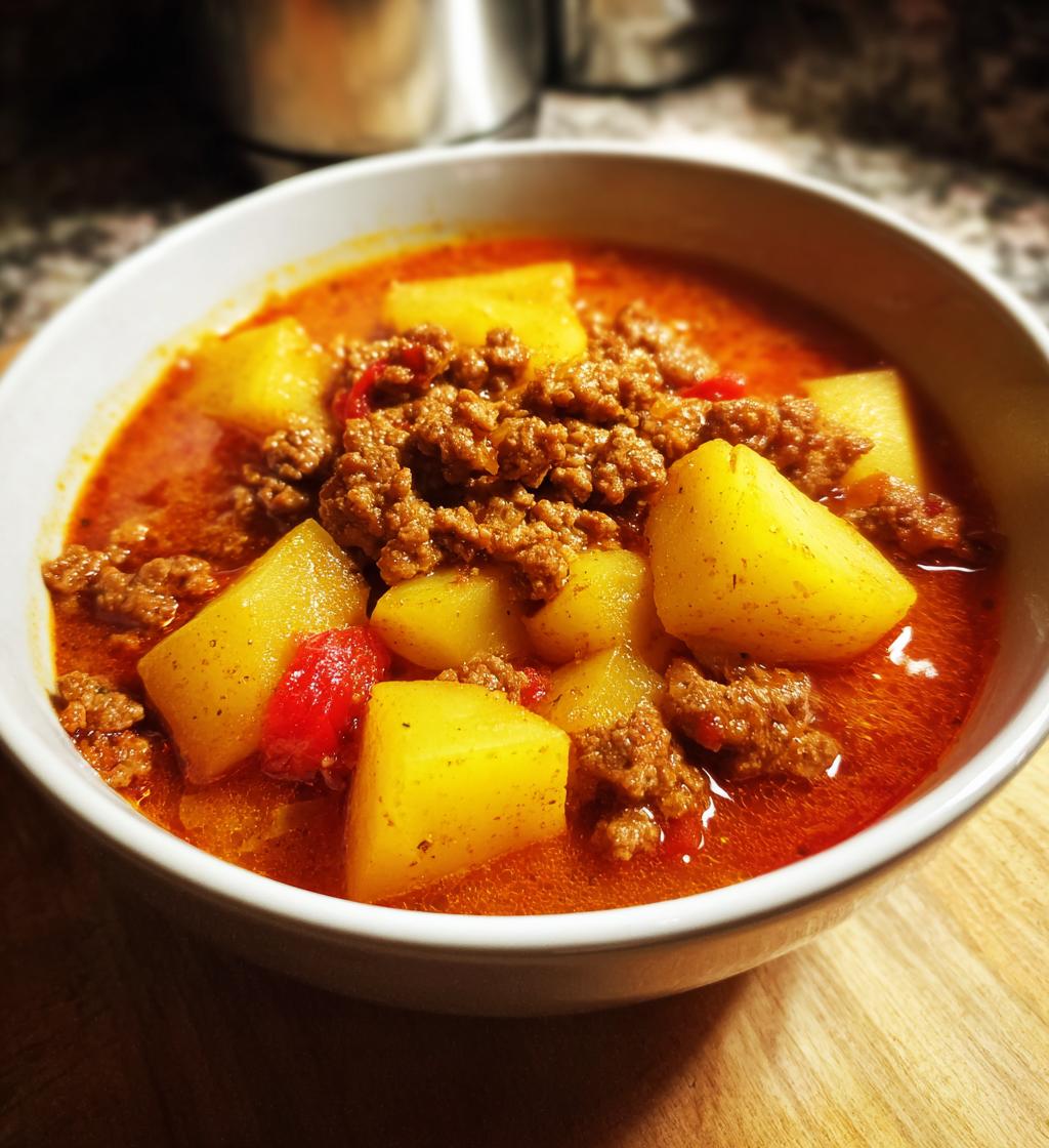 Bauerntopf mit Hackfleisch und Kartoffeln