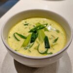 Blitz-Käse-Lauch-Suppe