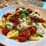 Burrata Pasta mit Kirschtomaten