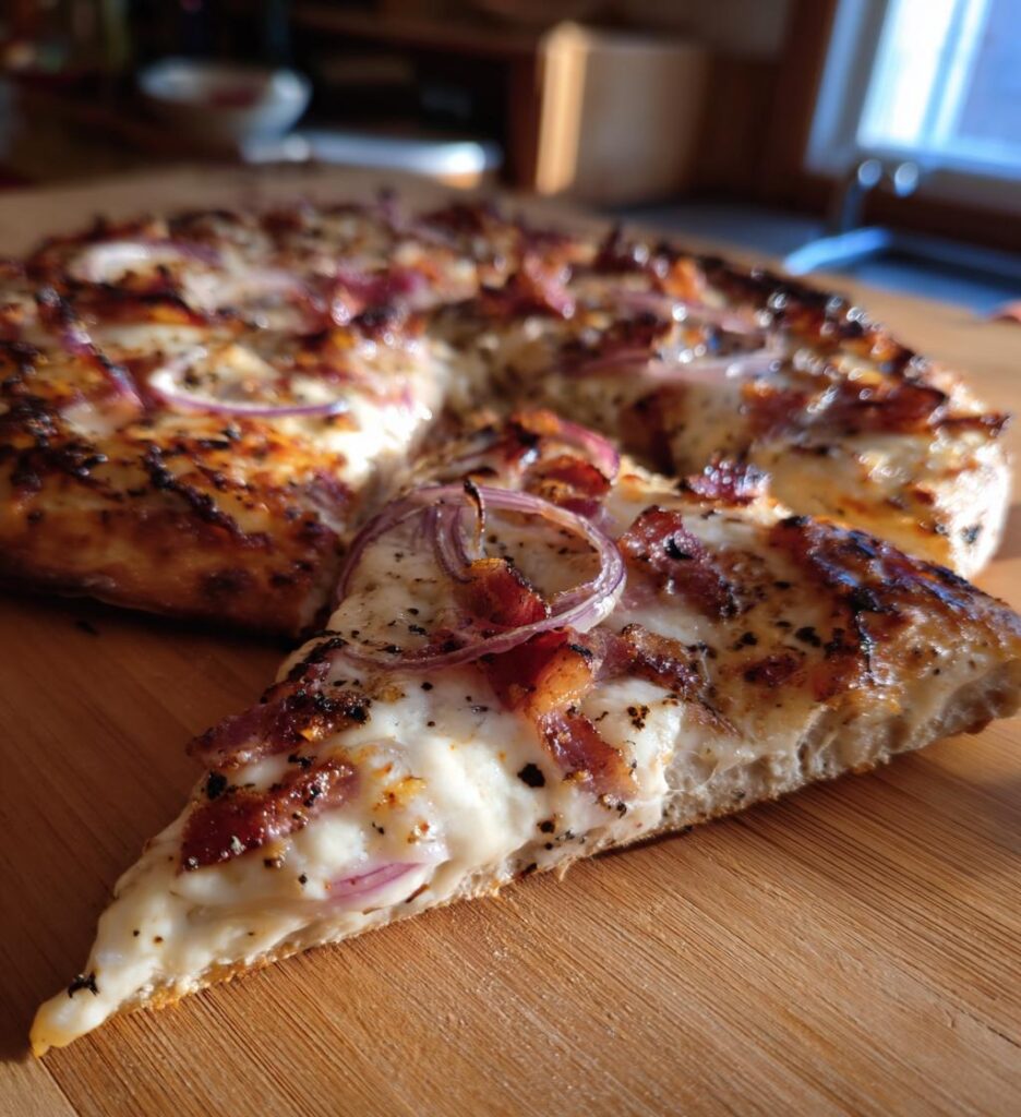 Einfacher Flammkuchen