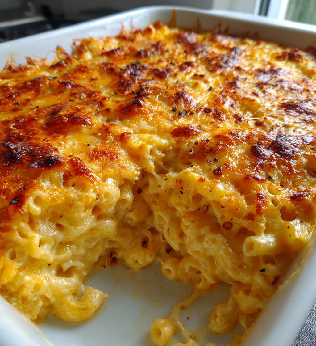 Käse-Makkaroni-Auflauf