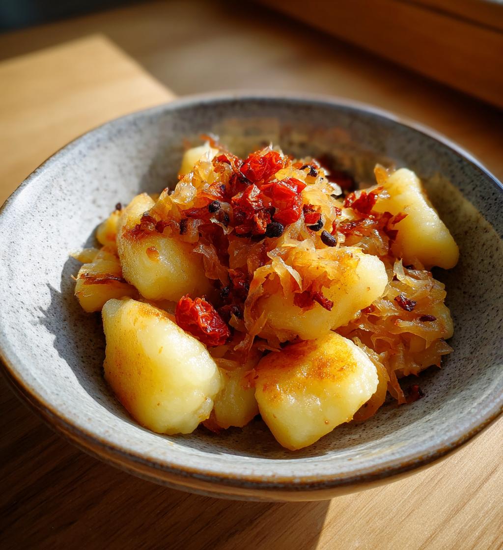 Schupfnudeln mit Sauerkraut