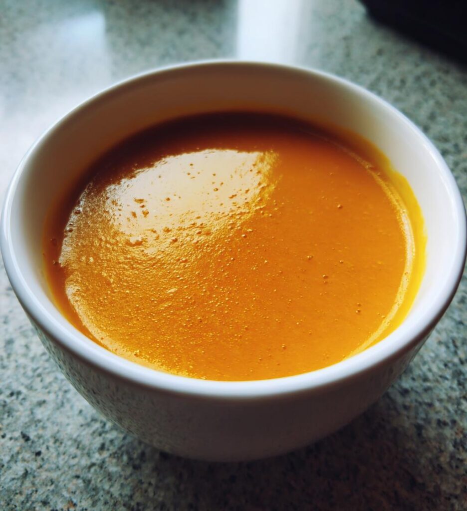 kürbissuppe mit kokosmilch