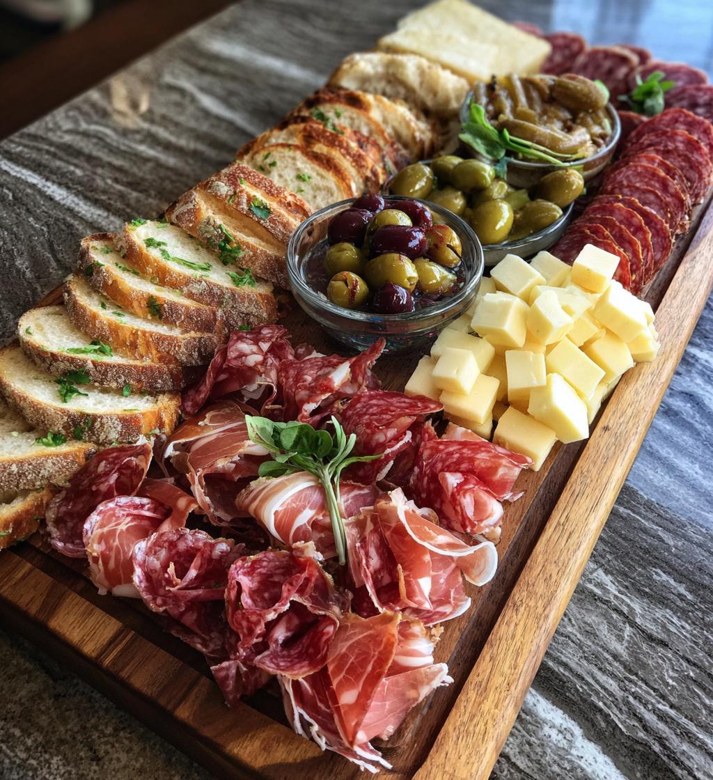 wurstplatte dekorieren