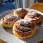 zimtschnecken blätterteig