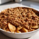 Ahornsirup-Apfelcrisp