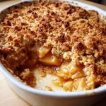 Altmodischer Apfelcrisp