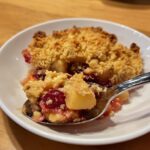 Apfel-Cranberry-Crisp
