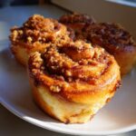 Apfel-Zimtschnecken mit Zimtstreuseln