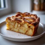 Apfelkuchen mit Zimt und Zucker