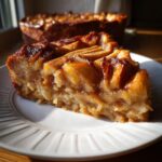 Apfelkuchen mit karamellisierten Äpfeln