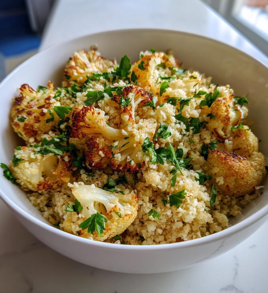 Blumenkohl-Couscous vegetarisch