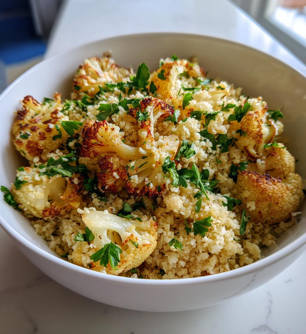 Blumenkohl-Couscous vegetarisch