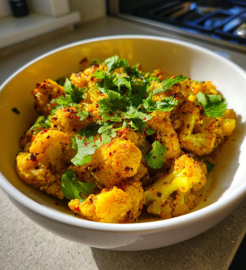 Blumenkohl-Curry mit Kokosmilch