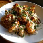 Blumenkohl-Salat mit Tahini-Dressing