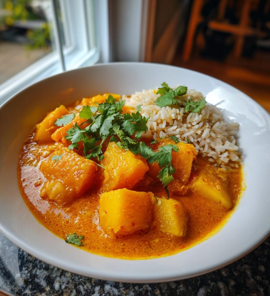 Butternut Kürbis Curry