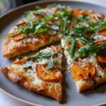 Butternut Kürbis Pizza