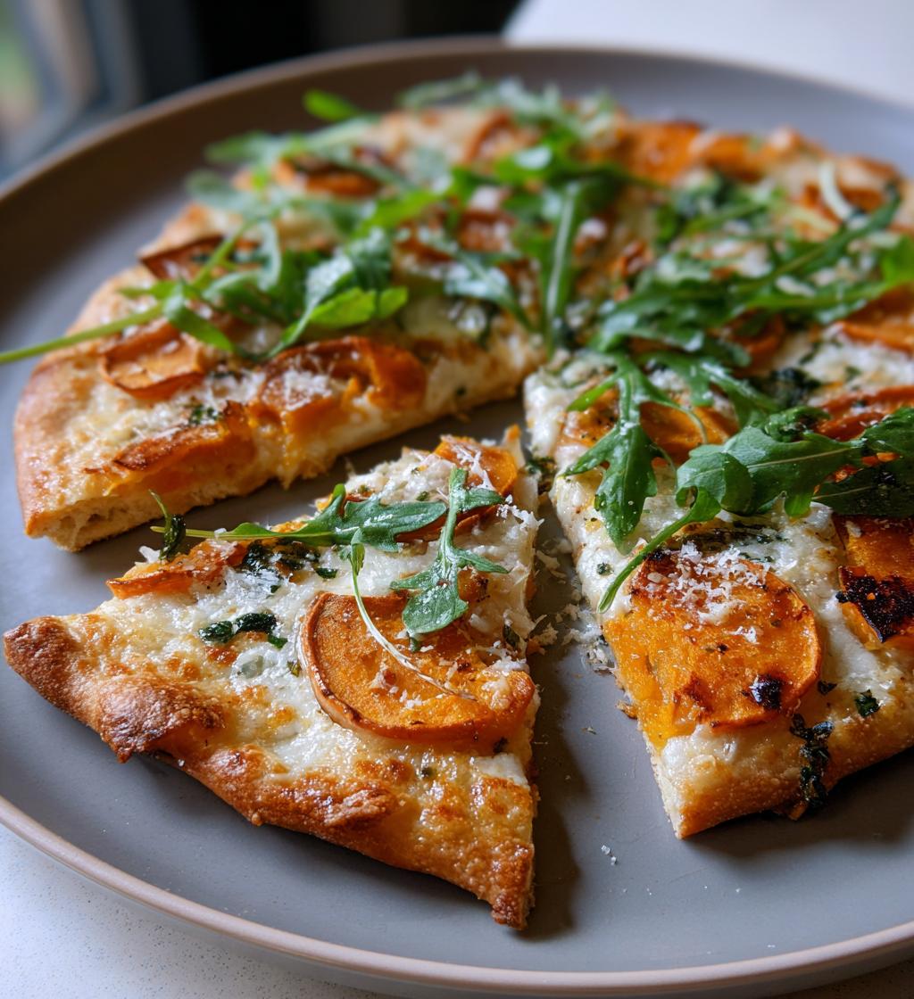 Butternut Kürbis Pizza