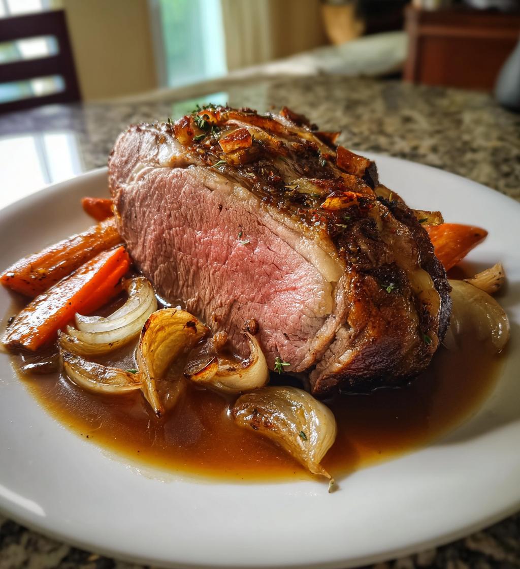 Festlicher Rinderbraten