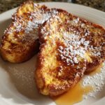 French Toast mit Zimt und Zucker