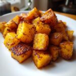Gerösteter Butternut-Kürbis aus dem Ofen