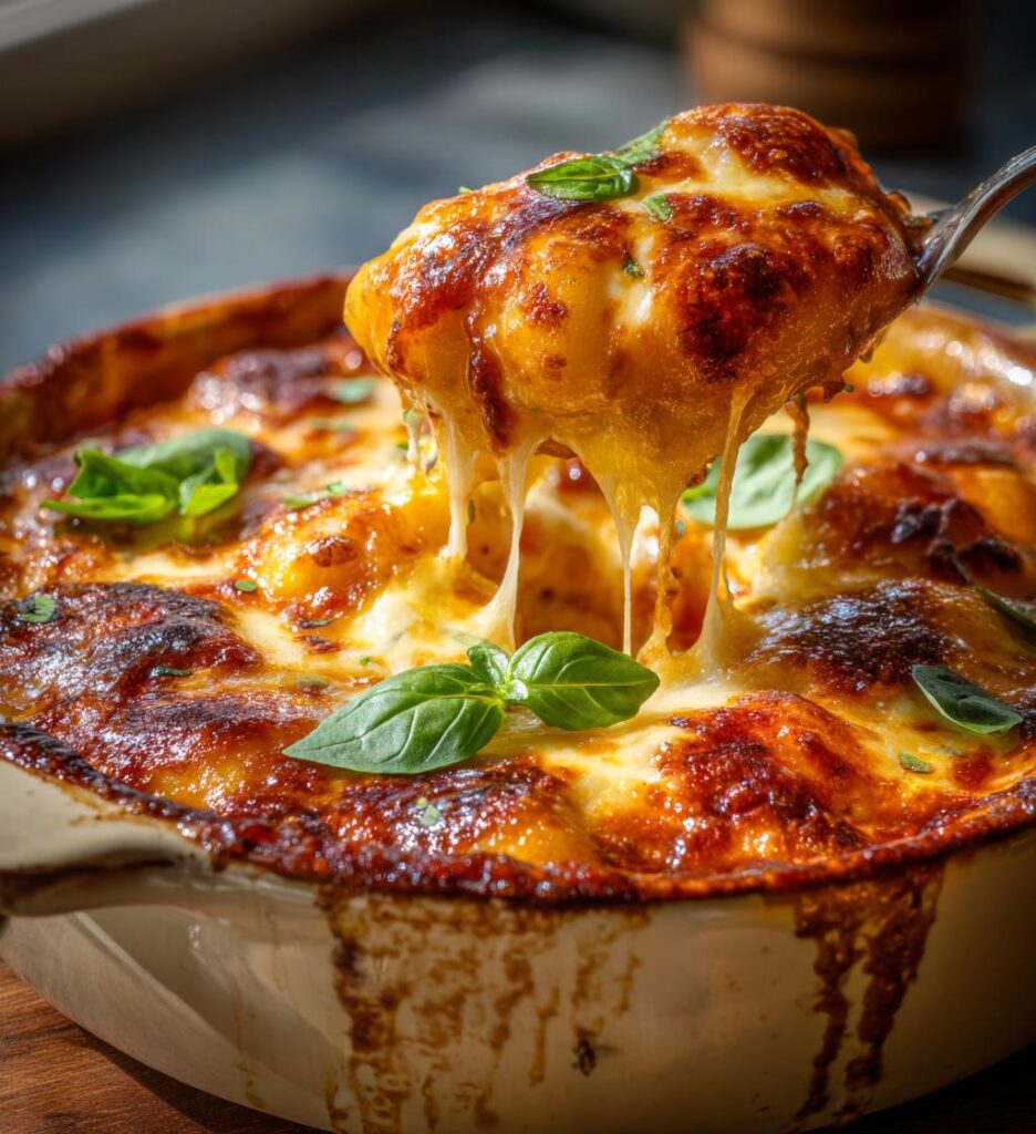 Gnocchi al forno (überbacken)