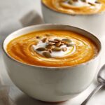 Kürbissuppe im Slow Cooker