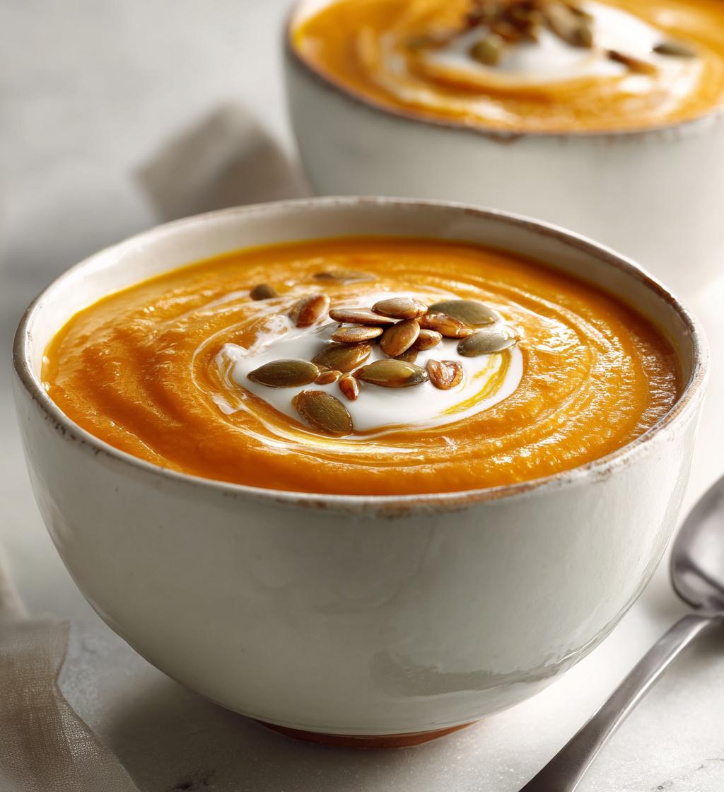 Kürbissuppe im Slow Cooker