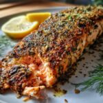 Lachs im Ofen mit Kräutern