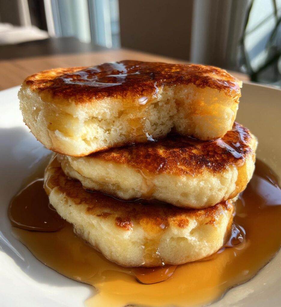 Pancakes mit Ahornsirup