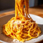 Pasta mit Butternut-Kürbis-Sauce