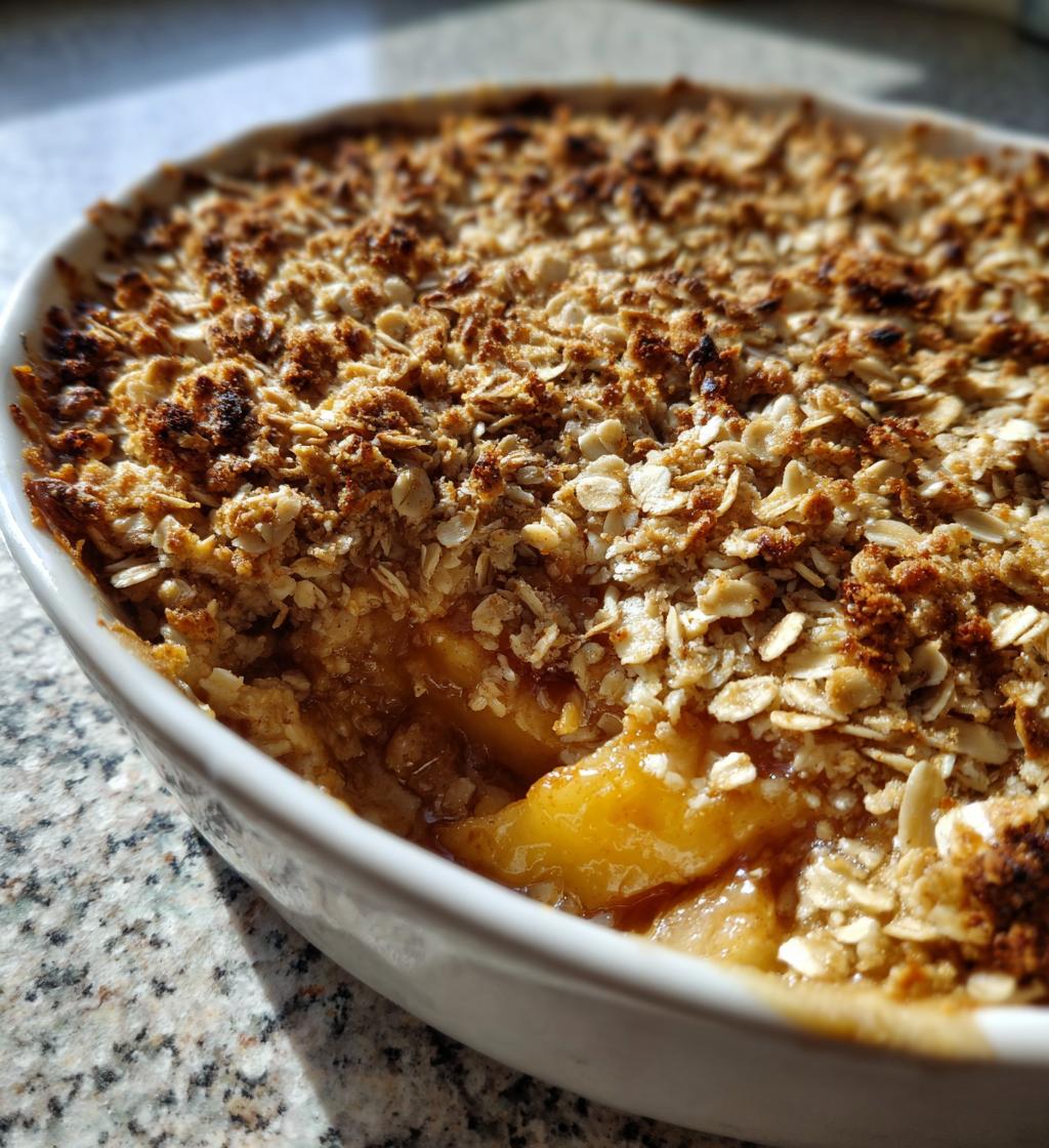 Quitten-Birnen-Crumble