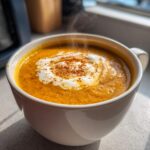 Schnelle Kürbissuppe aus dem Mixer