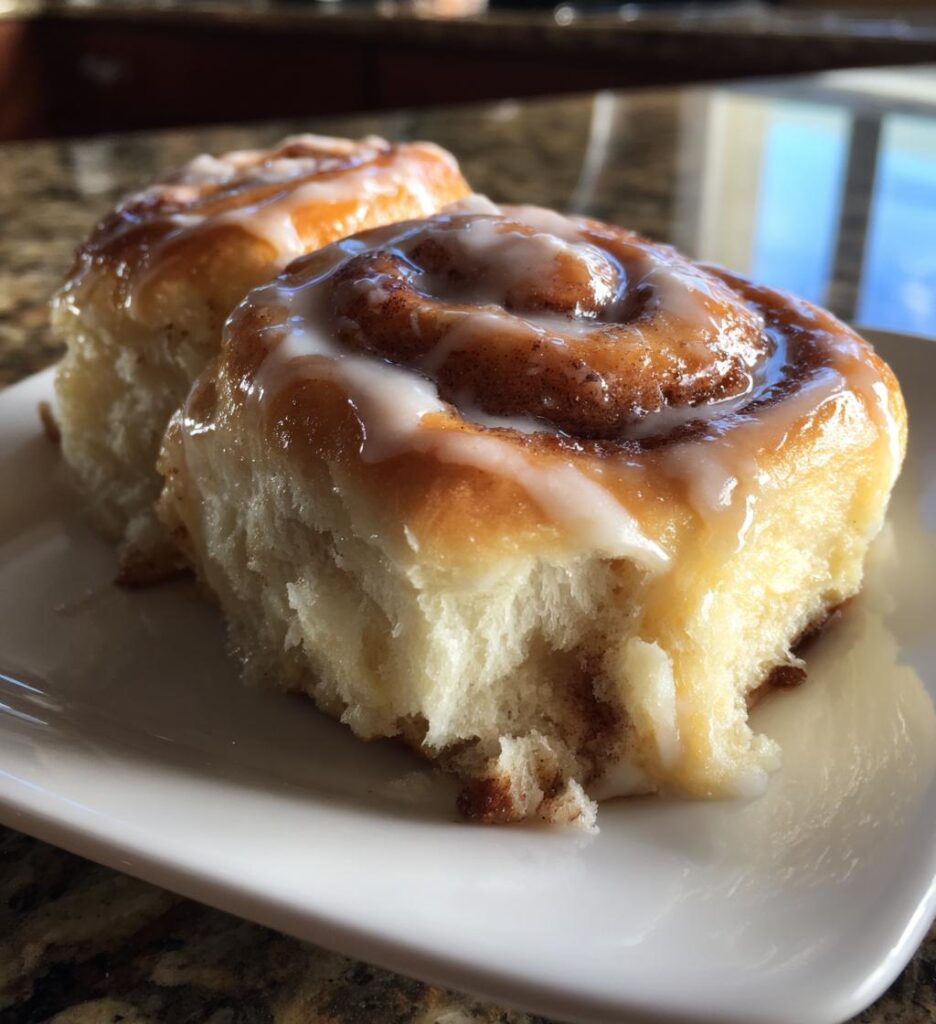 Zimtschnecken klassisch mit Zucker und Zimt